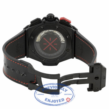 Hublot Big Bang King Power Dwayne Wade Edition 48mm Black Ceramic Black Rubber Strap 703.CI.1123.VR.DWD11 MLVYJM - Beverly Hills Watch Company