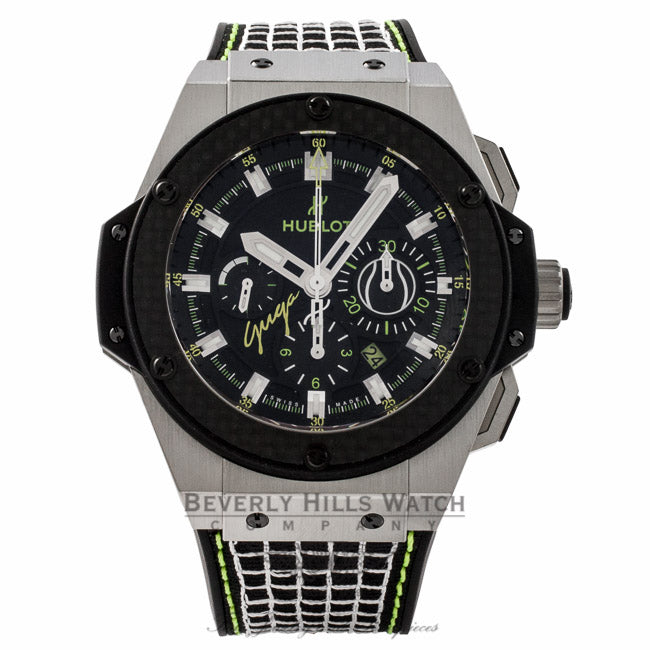 Hublot Big Bang King Power Limited Edition Guga Tennis 48MM Titanium Black Dial 703.NQ.1129.NR.GUG13 1W0ZJV - Beverly Hills Watch Store
