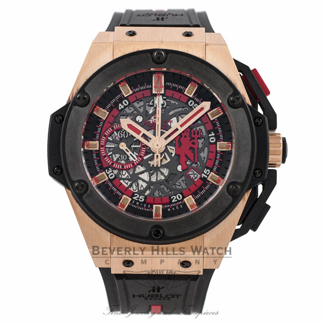 Hublot Big Bang King Power Red Devil 48MM 18k Rose Gold 716.OM.1129.RX.MAN11 4RUN4B - Beverly Hills Watch Company Watch Store