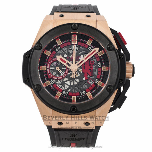 Hublot Big Bang King Power Red Devil 48MM 18k Rose Gold 716.OM.1129.RX.MAN11 4RUN4B - Beverly Hills Watch Company Watch Store