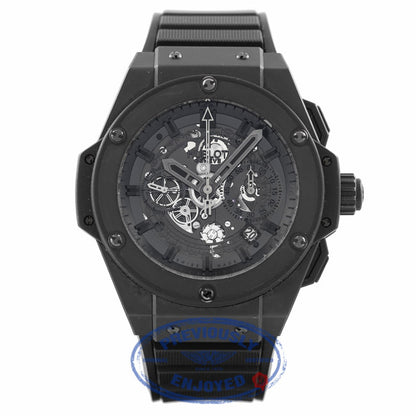 Hublot Big Bang King Power Unico Skeleton Dial Automatic Chronograph Black Rubber 701.CI.0110.RX UPNVZ4 - Beverly Hills Watch Company