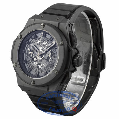Hublot Big Bang King Power Unico Skeleton Dial Automatic Chronograph Black Rubber 701.CI.0110.RX UPNVZ4 - Beverly Hills Watch Company