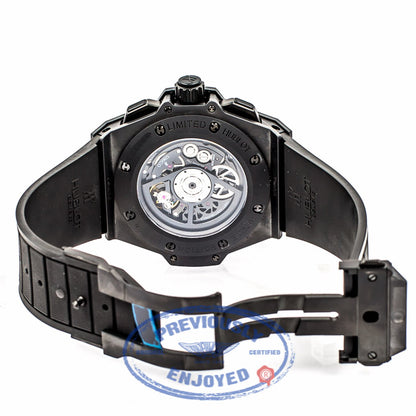 Hublot Big Bang King Power Unico 48mm Ceramic Case Skeleton Dial Black Rubber Strap Watch 701.CI.0110.RX Beverly Hills Luxury Watch Store