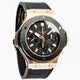 Hublot Big Bang Rose Gold 44mm Case Black Rubber Strap Carbon Fiber Dial Chronograph Watch 301.PM.1780.RX Beverly Hills Watch Company Watch Store