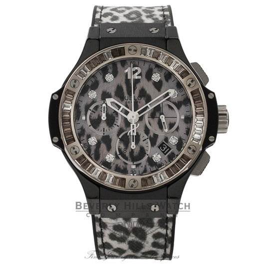 Hublot Big Bang Snow Leopard 41MM Stainless Steel 341.CW.7717.NR.1977 TV5TKQ  - Beverly Hills Watch Store