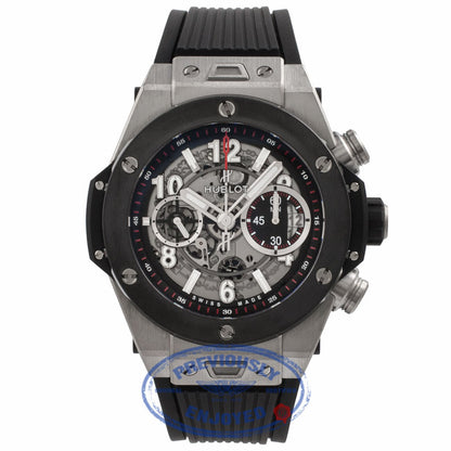 Hublot Big Bang Unico 45MM Titanium Ceramic Skeleton Dial 411.NM.1170.RX 90XUR9 - Beverly Hills Watch Company Watch Store