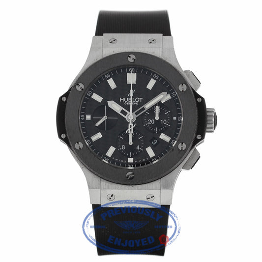 Hublot Big Bang Evolution 44MM Stainless Steel Black Ceramic Bezel 301.SM.1770.RX PT89EH - Beverly Hills Watch Company