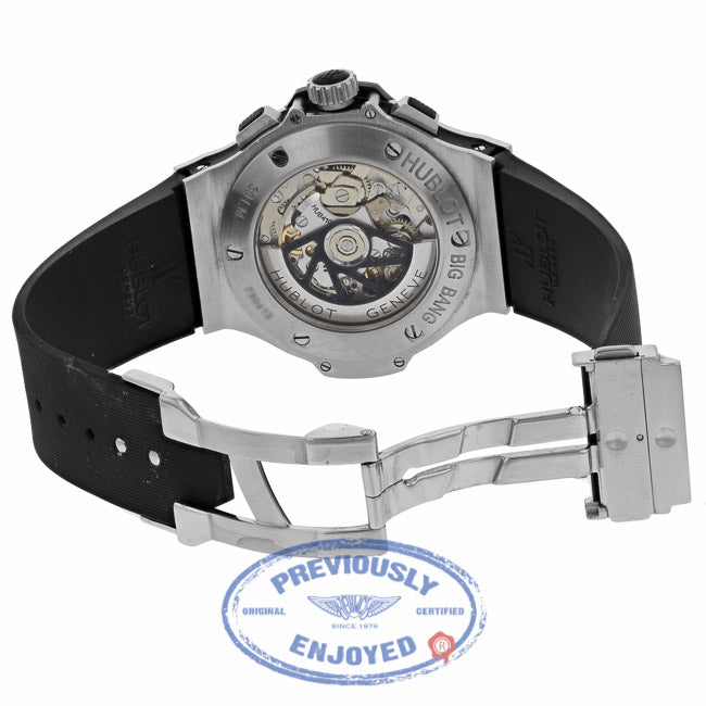 Hublot Big Bang Evolution 44MM Stainless Steel Black Ceramic Bezel 301.SM.1770.RX PT89EH - Beverly Hills Watch Company