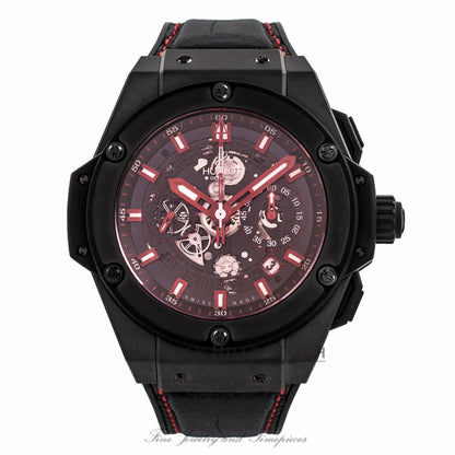 Hublot Big Bang King Power Red Magic 48MM Black Ceramic 701.CI.1123.GR P6NBGE - Beverly Hills Watch Company Watch Store