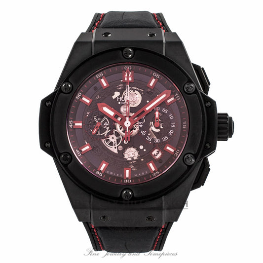 Hublot Big Bang King Power Red Magic 48MM Black Ceramic 701.CI.1123.GR P6NBGE - Beverly Hills Watch Company Watch Store