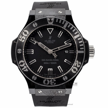 Hublot Big Bang King Black Magic 48MM Black Ceramic Black Dial 322.CK.1140.RX V5C54H - Beverly Hills Watch Company Watch Store