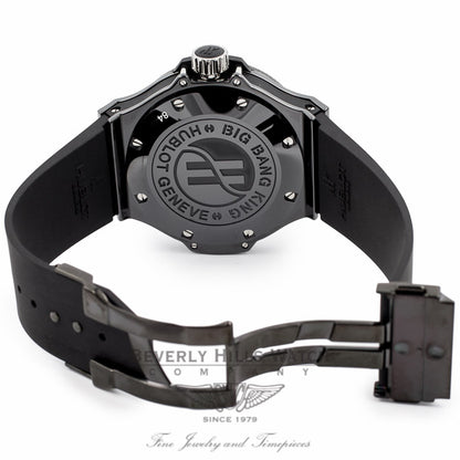 Hublot Big Bang King Black Magic 48MM Black Ceramic Black Dial 322.CK.1140.RX V5C54H - Beverly Hills Watch Company Watch Store