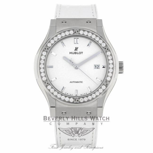 Hublot Classic Fusion Automatic Titanium 42mm 542.NE.2010.LR.1204 PHVURM - Beverly Hills Watch Company