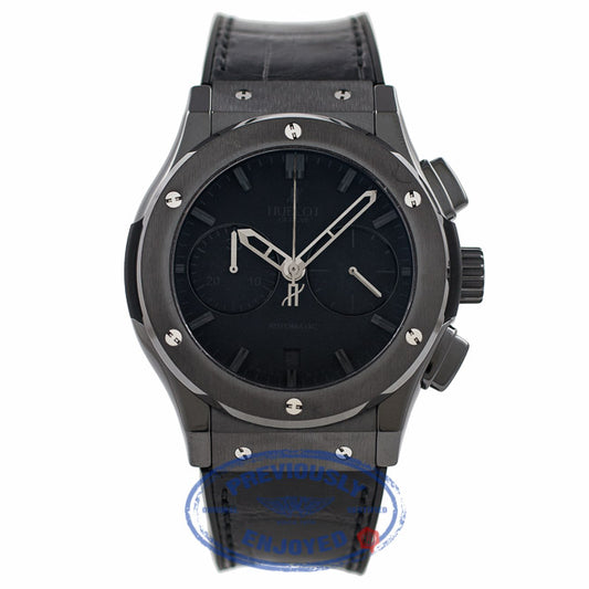Hublot Classic Fusion 45MM Chronograph Matte Black 521.CM.1110.LR 11PE42 - Beverly Hills Watch Company Watch Store