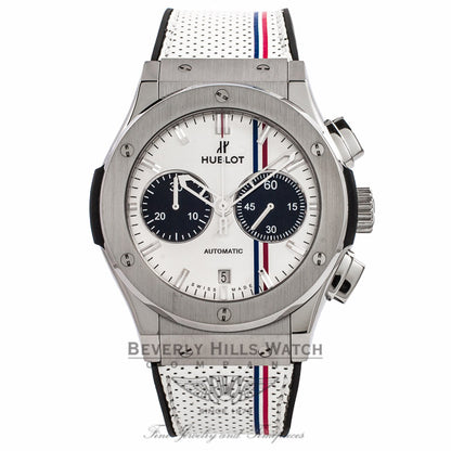 Hublot Classic Fusion Chronograph Tour 45MM Opaline Dial 521.NX.2612.VR.TRA13 X3MIS2 - Beverly Hills Watch Company Watch Store