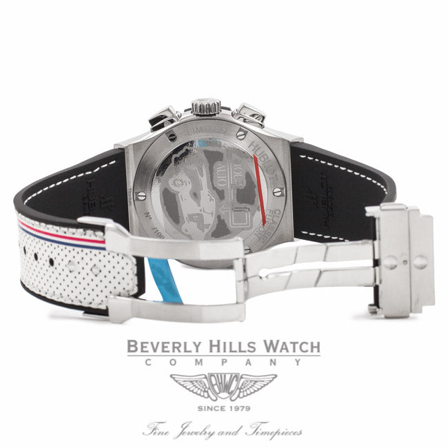 Hublot Classic Fusion Chronograph Tour 45MM Opaline Dial 521.NX.2612.VR.TRA13 X3MIS2 - Beverly Hills Watch Company Watch Store