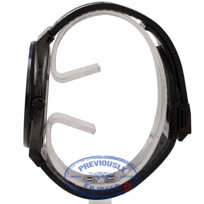 Hublot Classic Fusion Ultra Thin 45MM Ceramic Titanium Skeleton Dial Black Alligator Rubber Strap 515.CM.0140.LR E5JWH7 - Beverly Hills Watch Company Watch Store