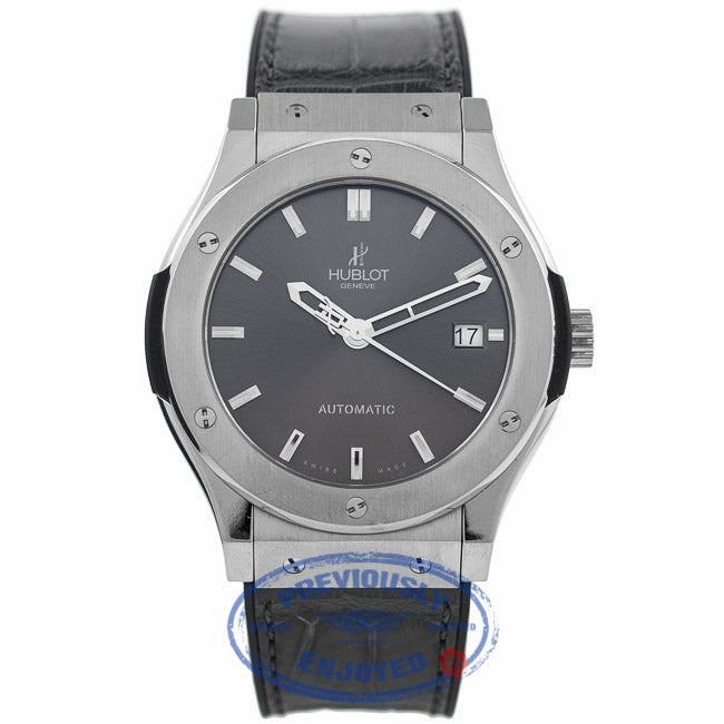 Hublot Classic Fusion Zirconium Automatic 511.ZX.7070.LR TCS4GR - Beverly Hills Watch Company Watch Store