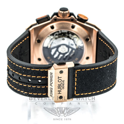 Hublot F1 'India' King Power Rose Gold Chronograph Watch 703.OM.1138.NR.FMI11 Beverly Hills Watch Company Watches