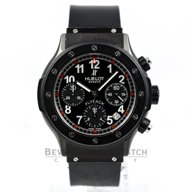 Hublot Flyback Black PVD Classic Chronograph 1926.12 Beverly Hills Watch Company