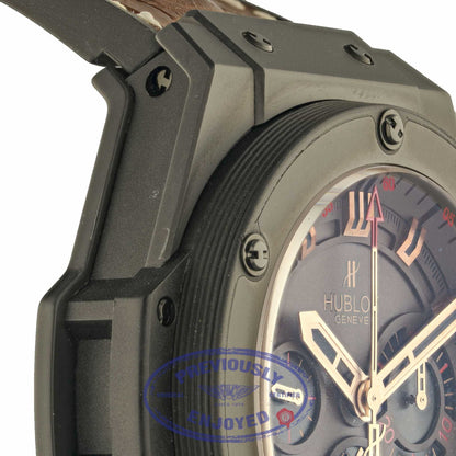 Hublot King Power Arturo Fuente OPUS X Ceramic Watch 703.CI.3113.HR.OPX12 Beverly Hills Watch Company Watch Store