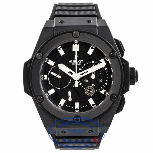 Hublot King Power Black Magic 48MM Black Ceramic Black Carbon Fiber Dial 709.CI.1770.RX RGZICH - Beverly Hills Watch Company Watch Store