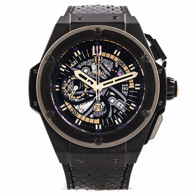 Hublot King Power Black Mamba Chronograph 48MM 748.CI.1119.PR.KOB13 H61TEL - Beverly Hills Watch Company Watch Store