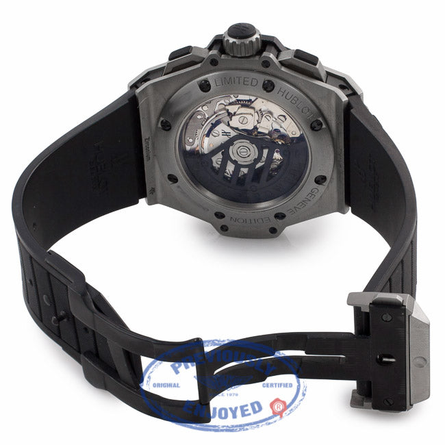 Hublot King Power Chronograph Zirconium 48MM Titanium Black Dial 715.ZX.1127.RX PTWAFC - Beverly Hills Watch Company Watch Store