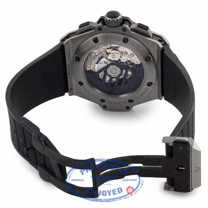 Hublot King Power Chronograph Zirconium 48MM Titanium Black Dial 715.ZX.1127.RX PTWAFC - Beverly Hills Watch Company Watch Store