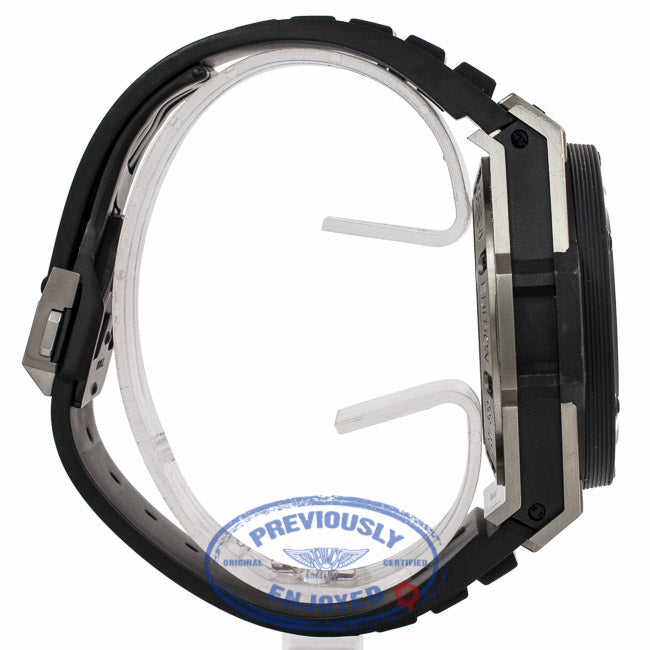 Hublot King Power Chronograph Zirconium 48MM Titanium Black Ceramic Bezel 709.ZM.1770.RX 2RKR8R - Beverly Hills Watch Store Watch Company