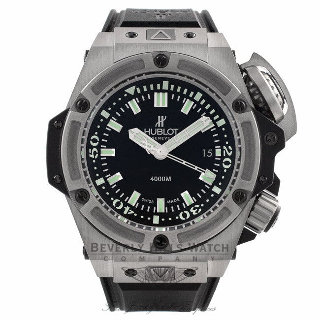 Hublot Watches Big Bang King Power Stainless Steel Diver Oceanographic 4000 48mm Watch 731.NX.1190.RX Beverly Hills Watch Company Watches