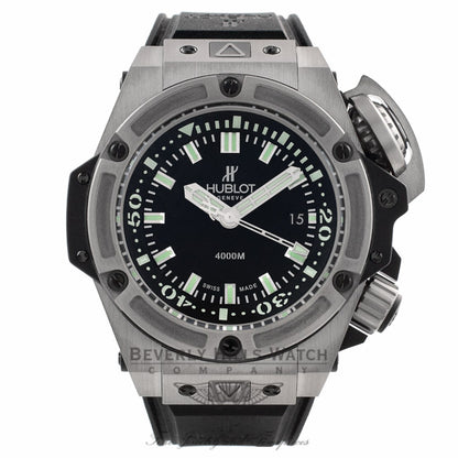 Hublot Watches Big Bang King Power Stainless Steel Diver Oceanographic 4000 48mm Watch 731.NX.1190.RX Beverly Hills Watch Company Watches