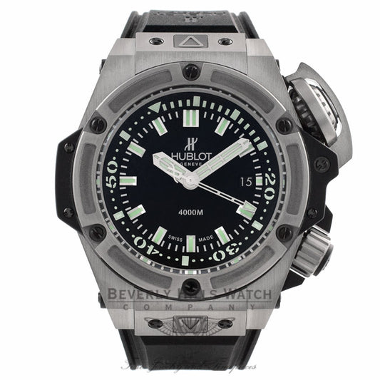 Hublot Watches Big Bang King Power Stainless Steel Diver Oceanographic 4000 48mm Watch 731.NX.1190.RX Beverly Hills Watch Company Watches