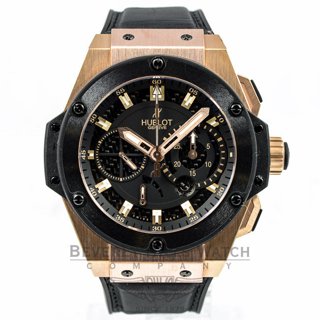 Hublot Big Bang King Power Rose Gold Split Second Power Reserve Watch 709.OM.1780.RX Beverly Hills Watch Company Watches