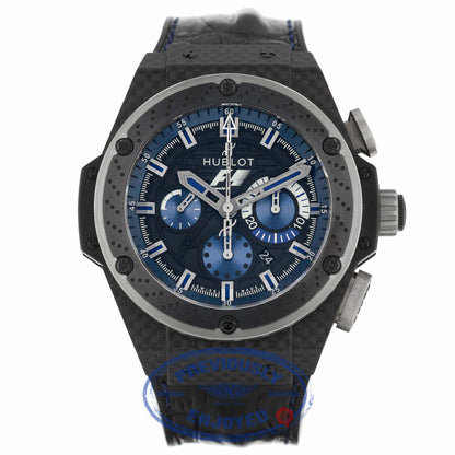 Hublot King Power Interlagos Matte Black Dial Chronograph 703.QM.1129.HR.F1L11 VQF3QC - Beverly Hills Watch Company
