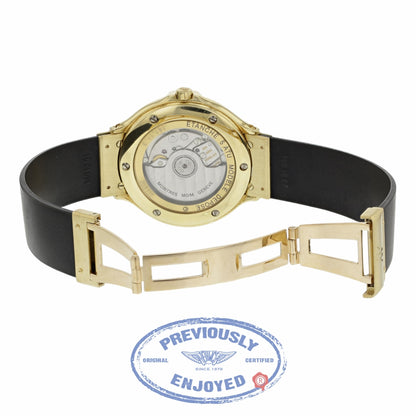 Hublot Ladies Yellow Gold Black Dial After Market Diamond Bezel 141.11.3 4260 - Beverly Hills Watch