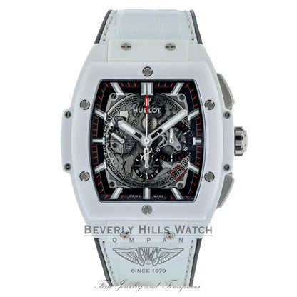 Hublot Spirit of Big Bang White Ceramic 45mm Chronograph 601.HX.0173.LR HZT8Z0 - Beverly Hills Watch Company
