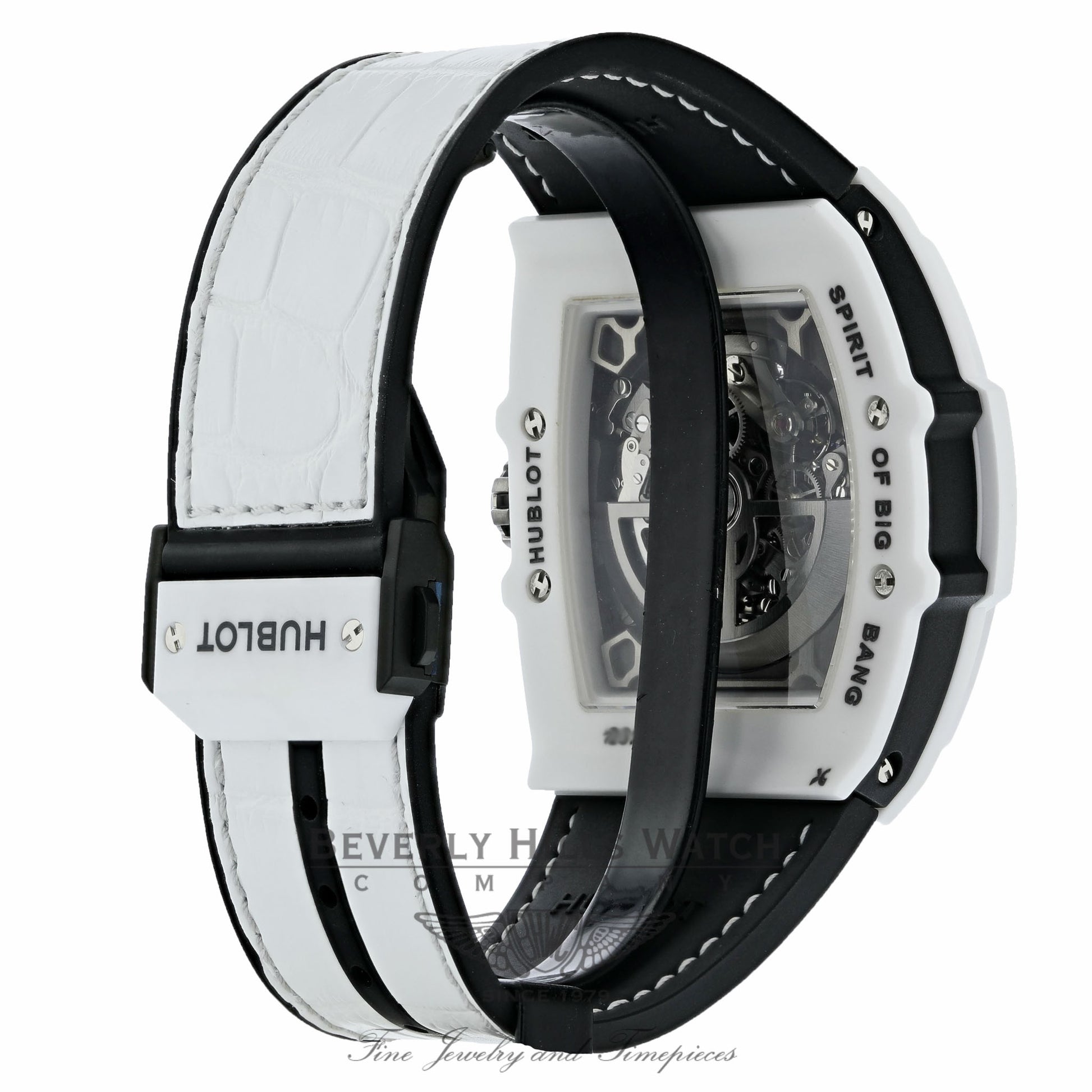 Hublot Spirit of Big Bang White Ceramic 45mm Chronograph 601.HX.0173.LR HZT8Z0 - Beverly Hills Watch Company
