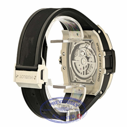 Hublot Spirit Of Big Bang Moonphase 42mm Titanium Tonneau 647.NX.1137.RX ZAQ5RR - Beverly Hills Watch