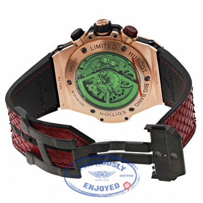 Hublot Big Bang Unico Chronograph Vino 18kt King Gold Limited Kobe Bryant 413.OX.4738.PR.KOB15 PJHATA - Beverly Hills Watch Company