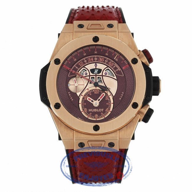 Hublot Big Bang Unico Chronograph Vino 18kt King Gold Limited Kobe Bryant 413.OX.4738.PR.KOB15 PJHATA - Beverly Hills Watch Company
