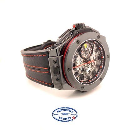 Hublot Big Bang Ferrari  Black Ceramic Case 401.CX.0123.VR AU8ANV