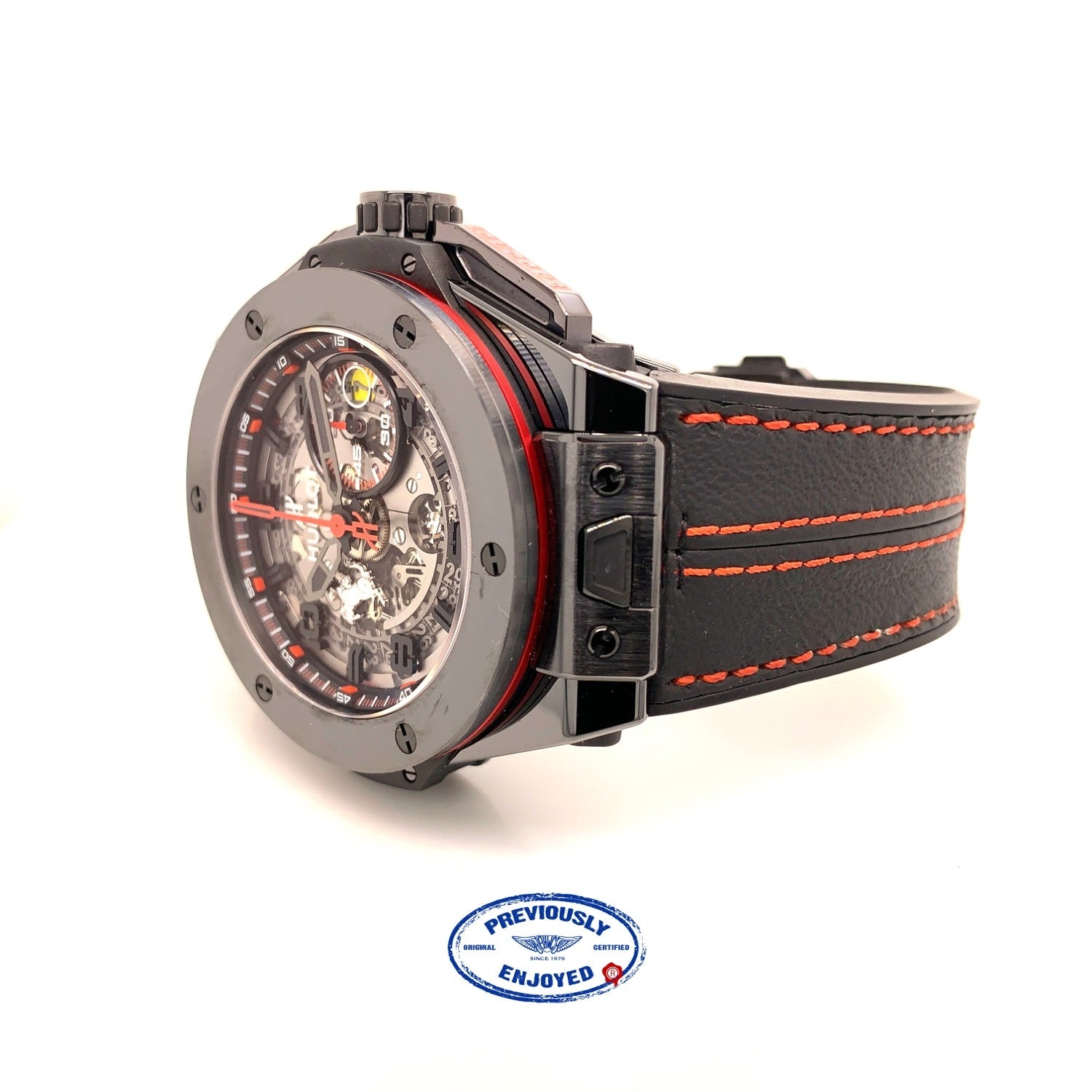 Hublot Big Bang Ferrari  Black Ceramic Case 401.CX.0123.VR AU8ANV