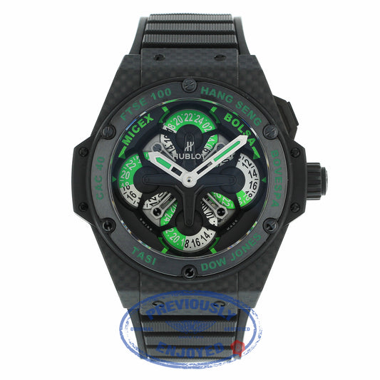 Hublot King Power Unico GMT 48mm King Cash Carbon 771.QX.1179.RX.CSH13 1XVMVX - Beverly Hills Watch