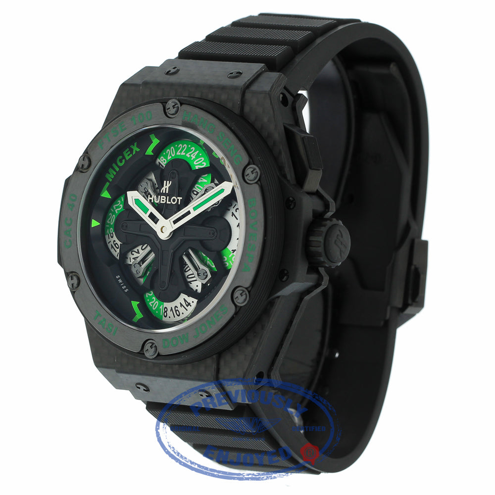 Hublot King Power Unico GMT 48mm King Cash Carbon 771.QX.1179.RX.CSH13 1XVMVX - Beverly Hills Watch