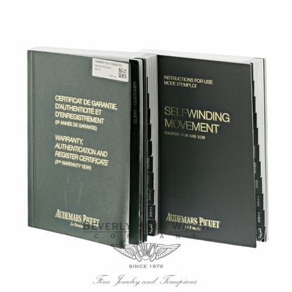 Audemars Piguet Royal Oak 41MM Stainless Steel Blue Dial on Bracelet 15400ST.OO.1220ST.03 HUHAF7 - Beverly Hills Watch Company