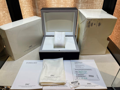 IWC Classic Pilot Chronograph 42mm Stainless Steel Black Dial IW371701 - Beverly Hills Watch Company