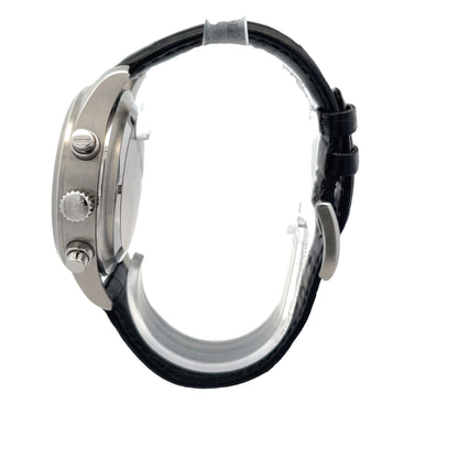 IWC Classic Pilot Chronograph 42mm Stainless Steel Black Dial IW371701 - Beverly Hills Watch Company