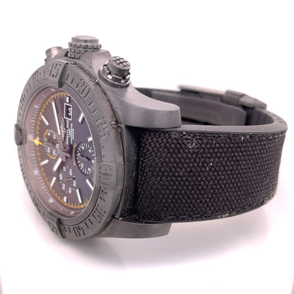 Breitling Super Avenger II Black Steel 48mm M133711A/BF30 HXN4UU - Beverly Hills Watch Company