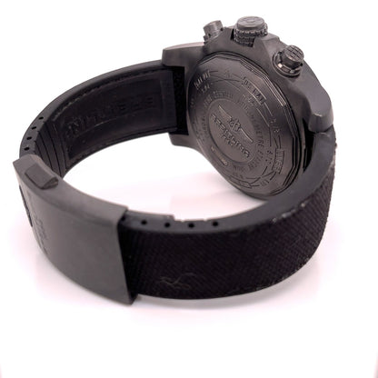 Breitling Super Avenger II Black Steel 48mm M133711A/BF30 HXN4UU - Beverly Hills Watch Company